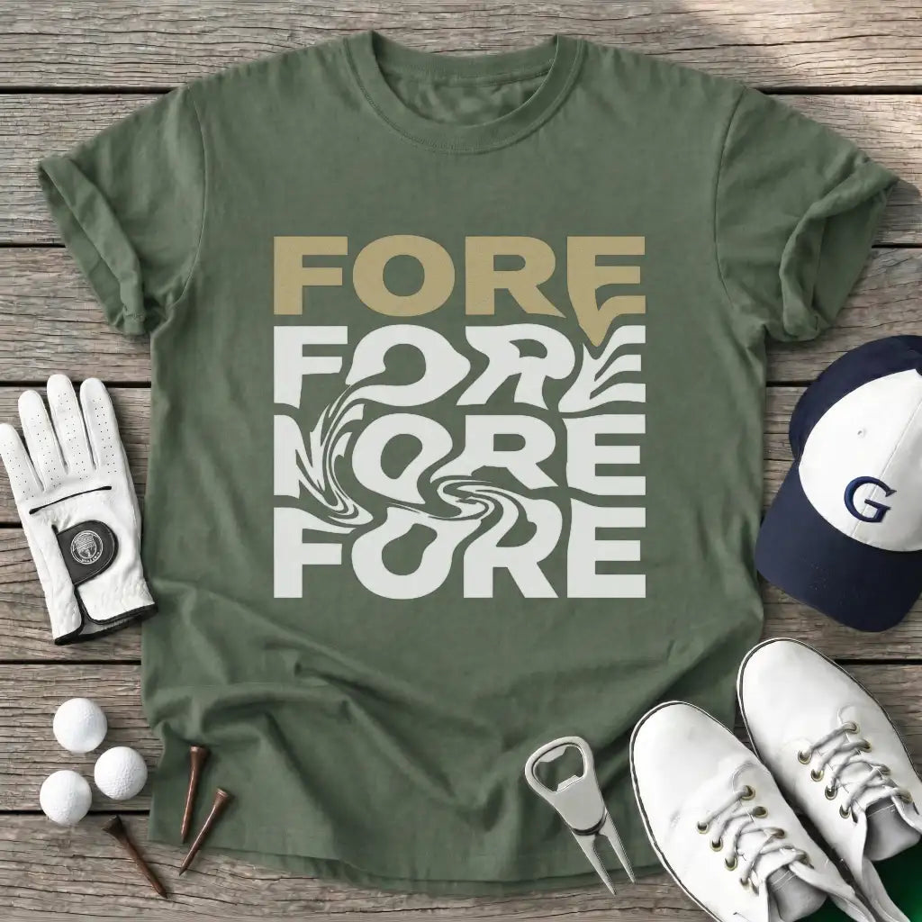 Military Green / S Fore Fore Fore Fore T-Shirt