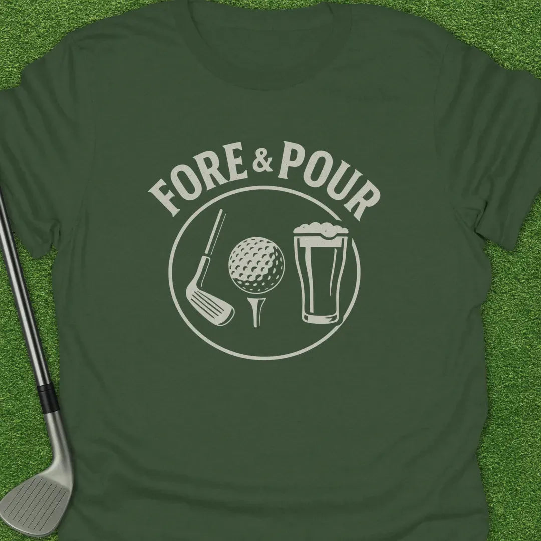 Military Green / S Fore Pour T-Shirt