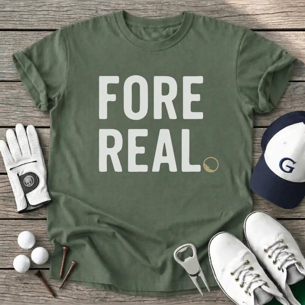 Military Green / S Fore Real T-Shirt