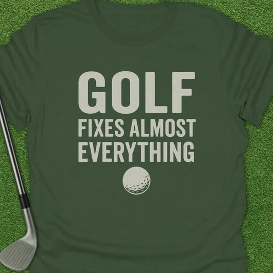 Military Green / S Golf Fixes Almost T-Shirt