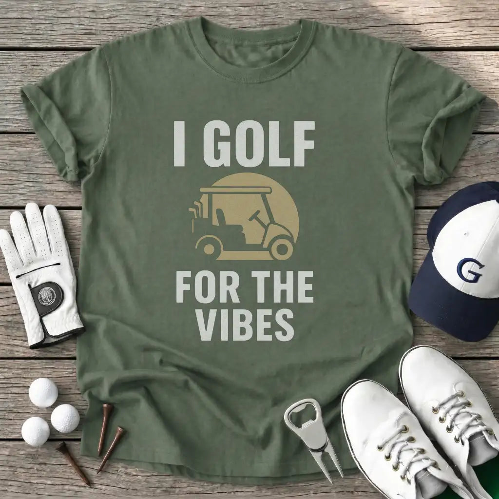 Military Green / S Golf For The Vibes T-Shirt