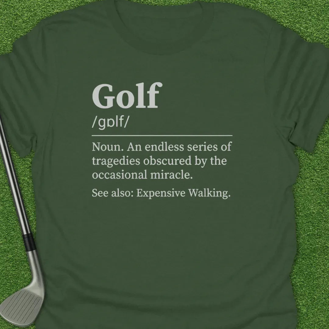 Military Green / S Golf Glf Noun T-Shirt