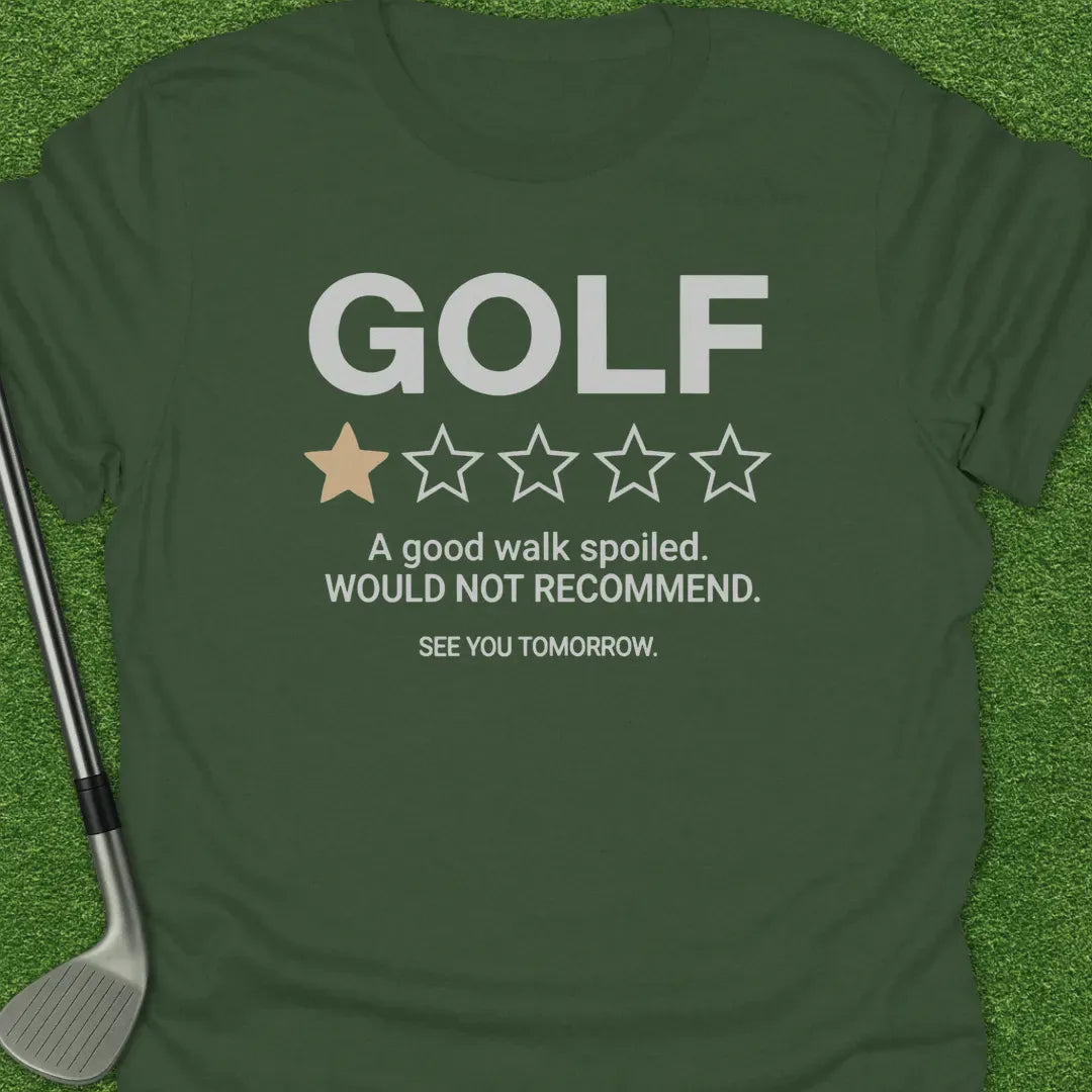 Military Green / S Golf Good Walk T-Shirt