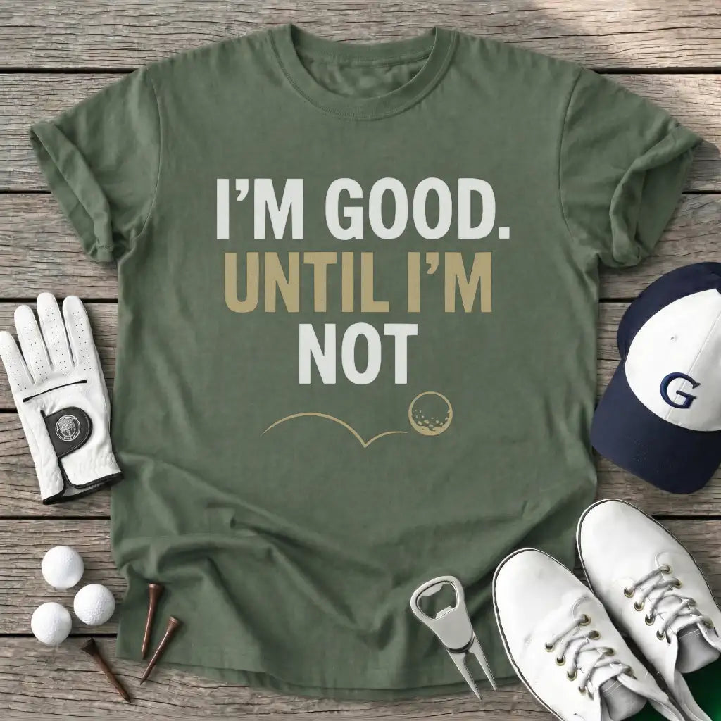 Military Green / S Good Until Not T-Shirt