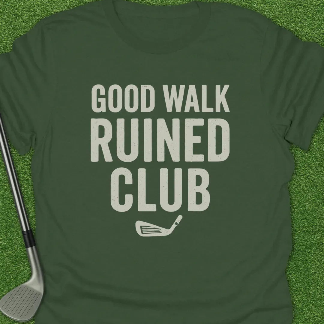 Military Green / S Good Walk Ruined T-Shirt