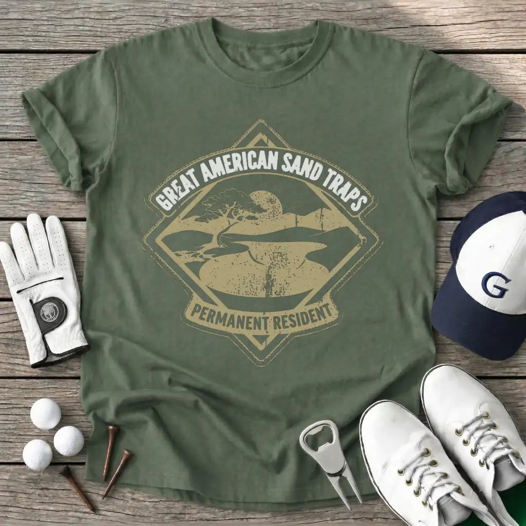 Military Green / S Great American Sand T-Shirt