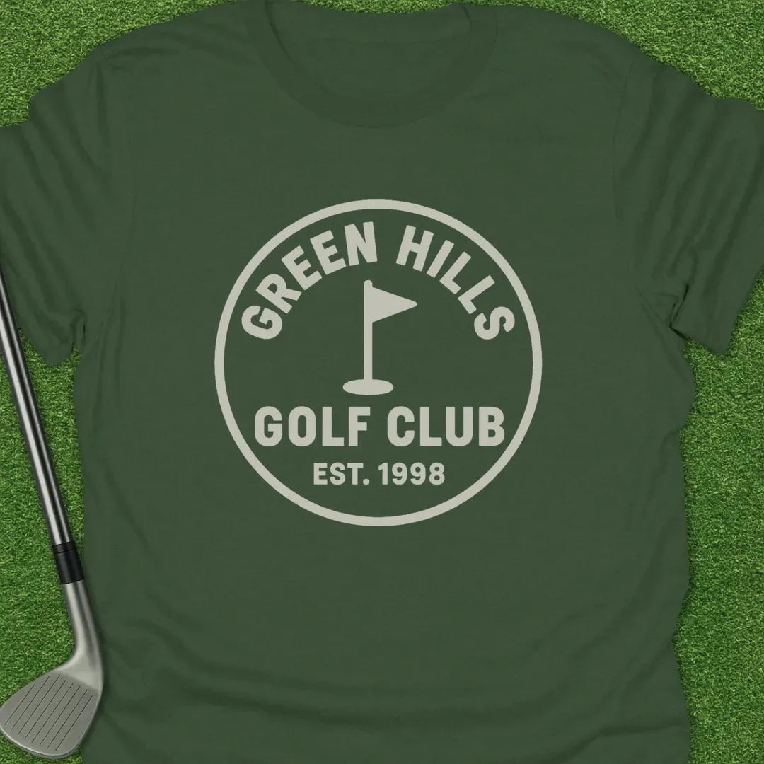 Military Green / S Green Hills Golf T-Shirt