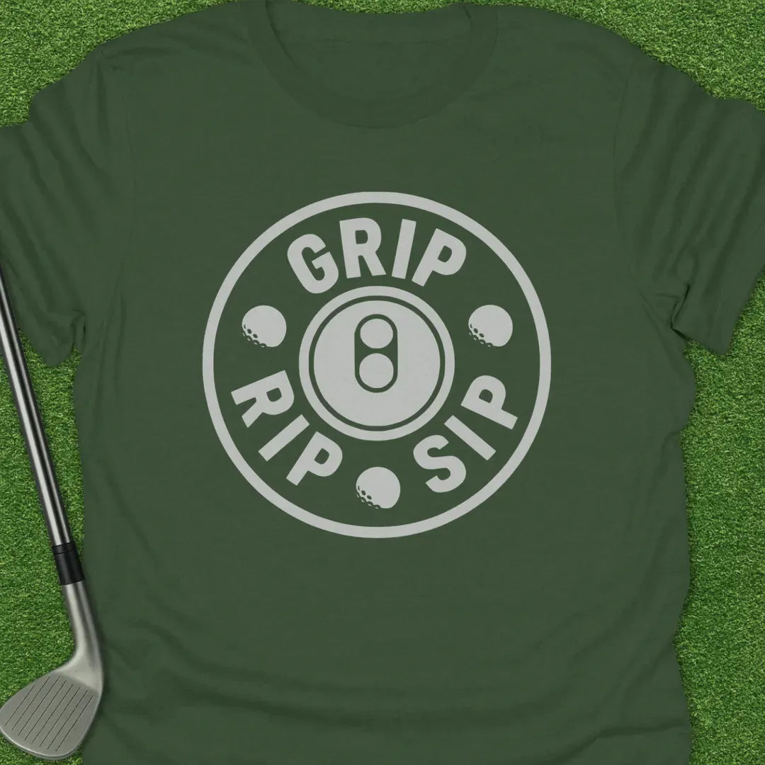 Military Green / S Grip Rip Sip T-Shirt