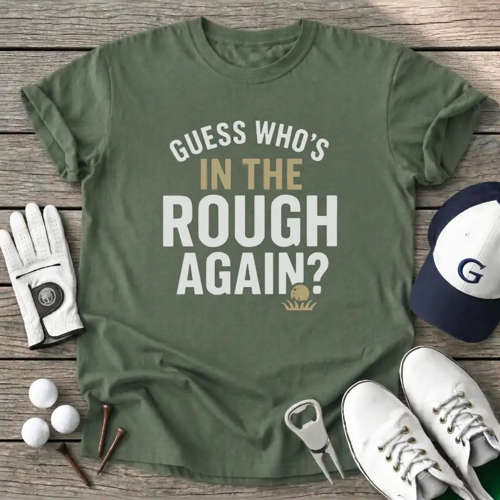 Military Green / S Guess Whos The T-Shirt