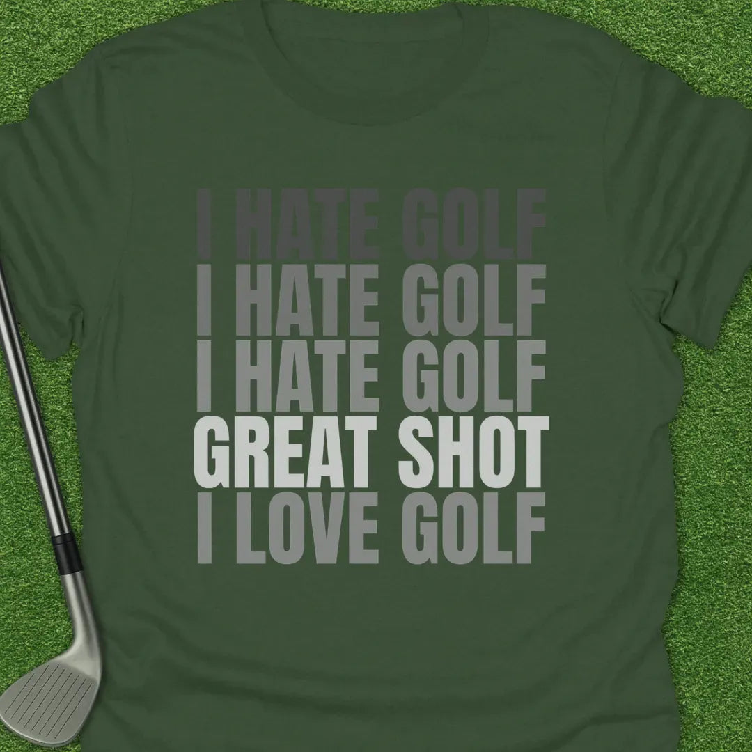 Military Green / S Hate Golf Hate Golf T-Shirt