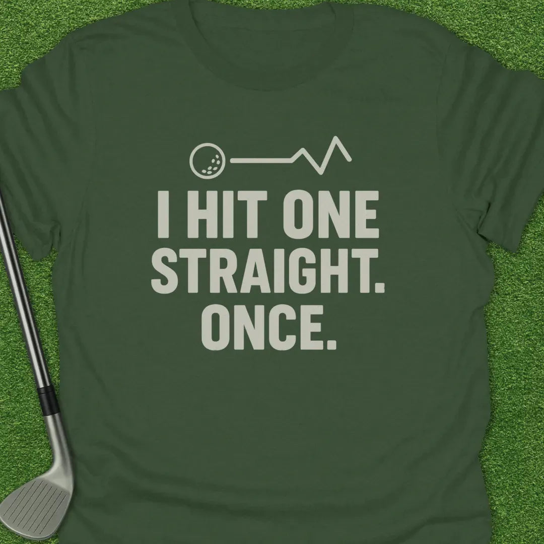 Military Green / S Hit One Straight T-Shirt