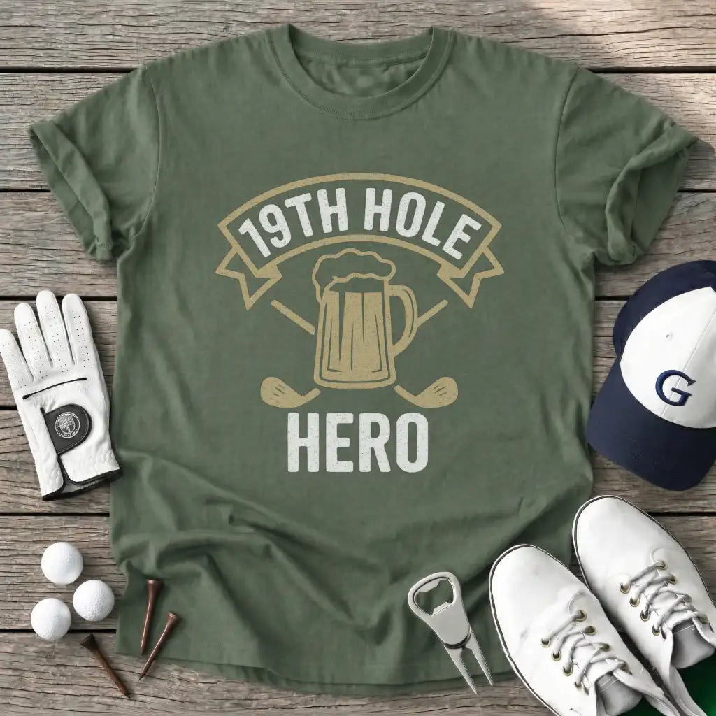 Military Green / S Hole Hero T-Shirt