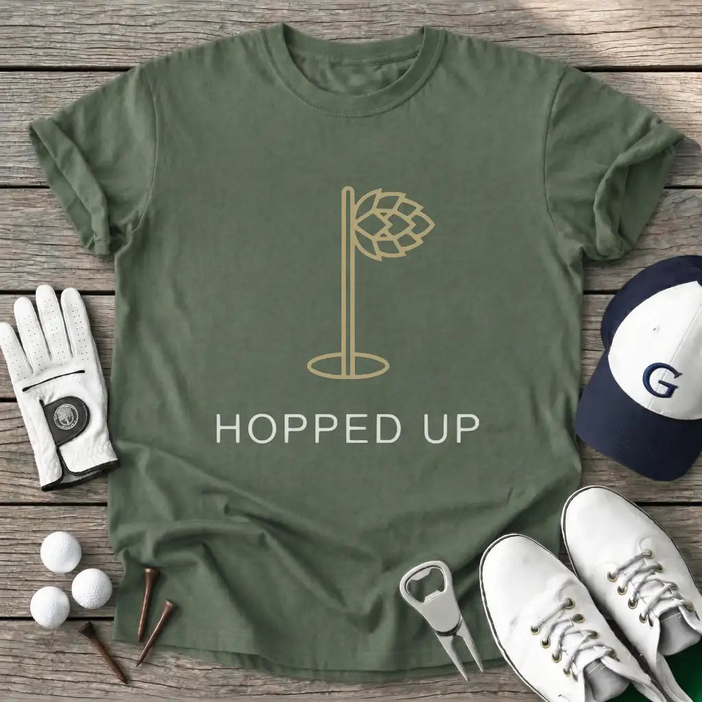 Military Green / S Hopped T-Shirt