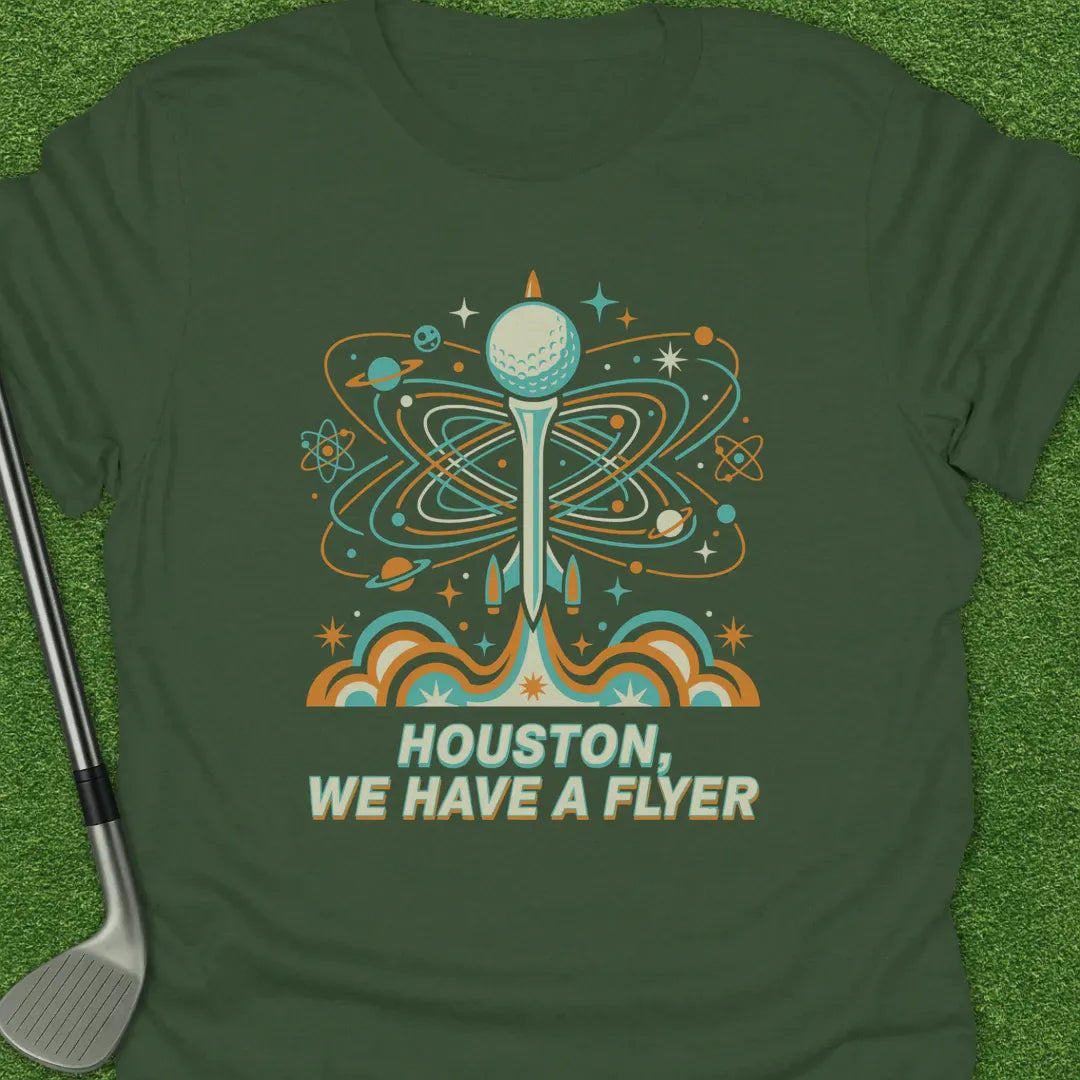 Military Green / S Houston Have Flyer T-Shirt