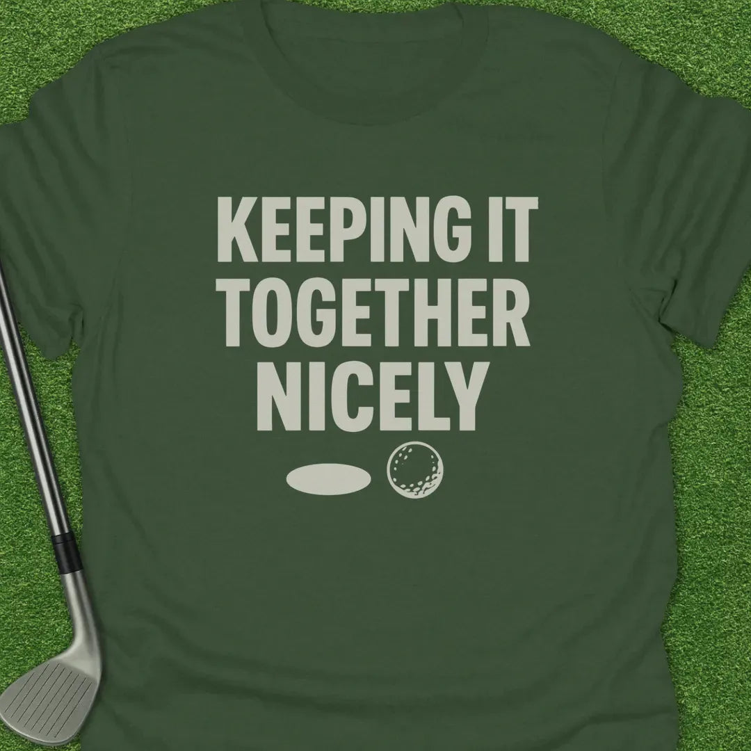 Military Green / S Keeping Together T-Shirt