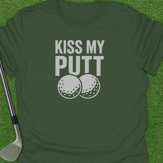 Military Green / S Kiss Putt T-Shirt