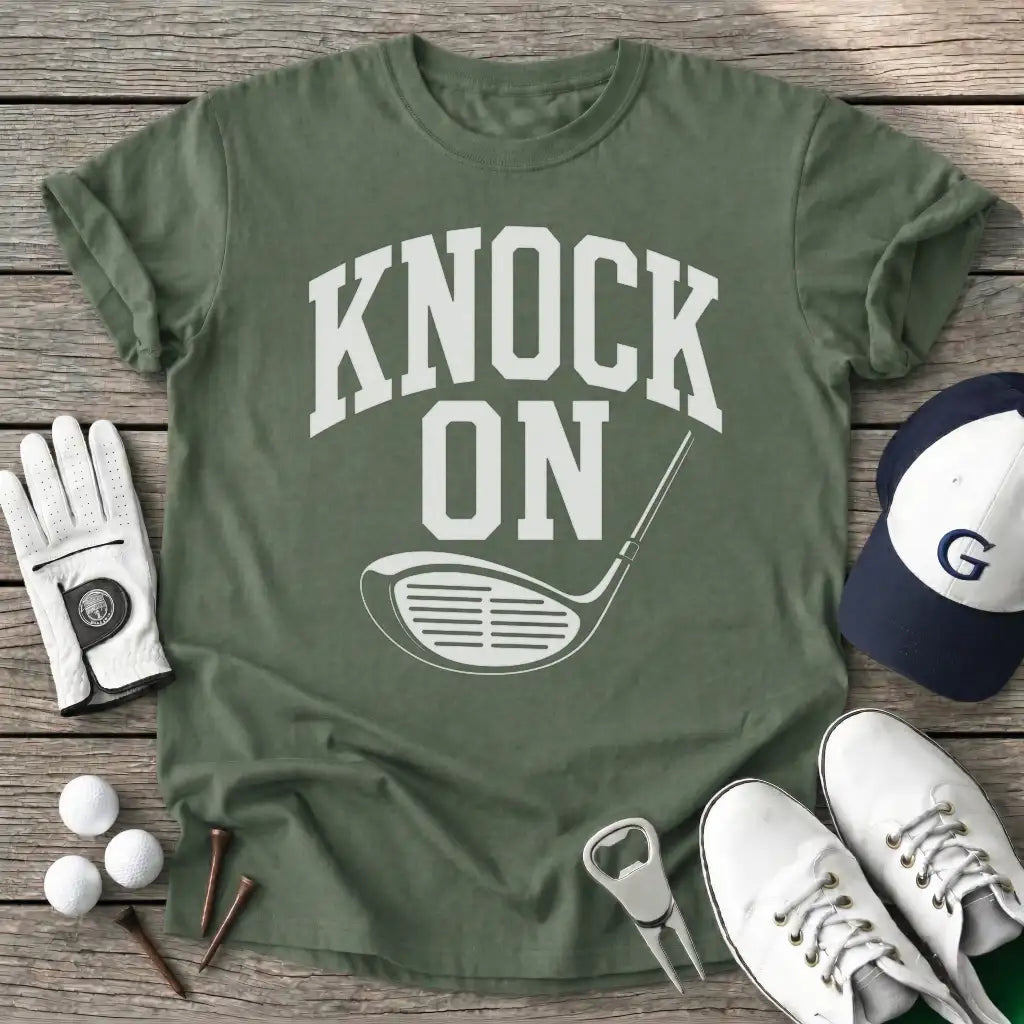 Military Green / S Knock Wood T-Shirt