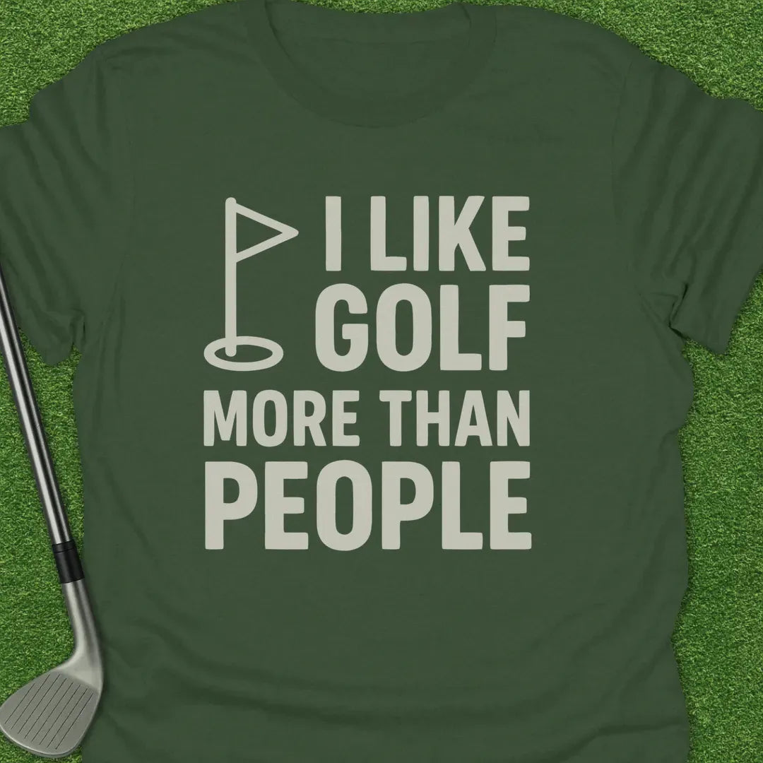 Military Green / S Like Golf More Than T-Shirt