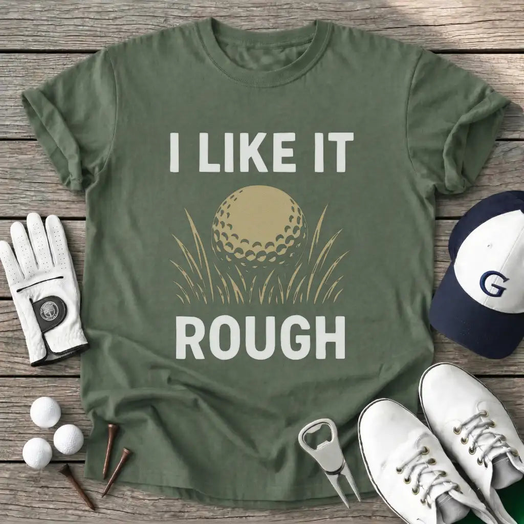 Military Green / S Like Rough T-Shirt