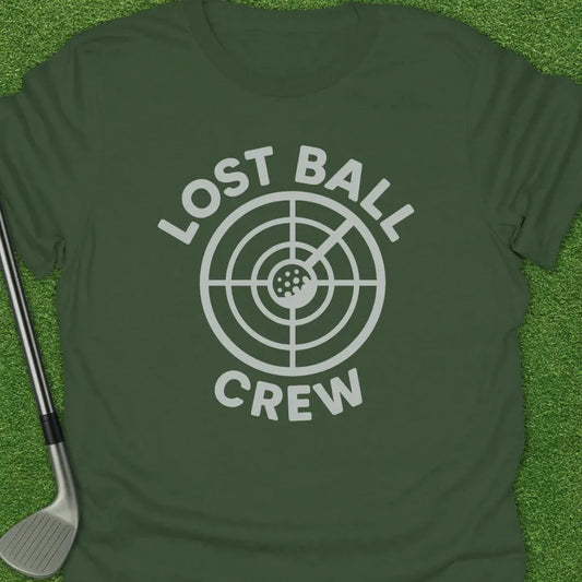 Military Green / S Lost Ball Crew T-Shirt