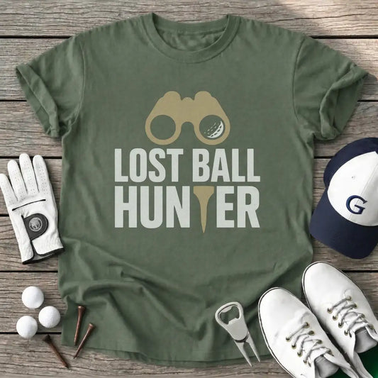 Military Green / S Lost Ball Hunter T-Shirt