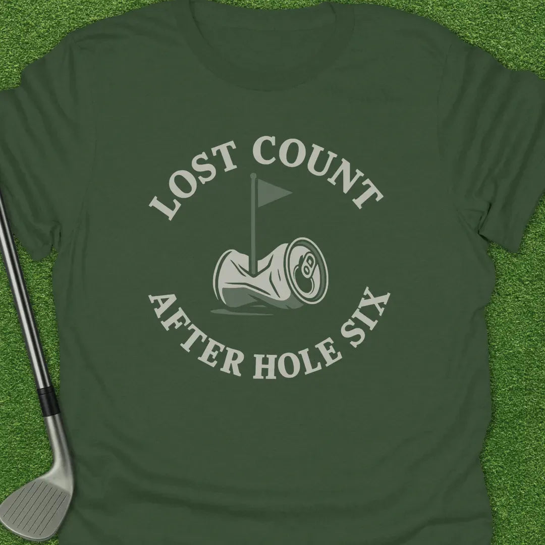 Military Green / S Lost Count After T-Shirt