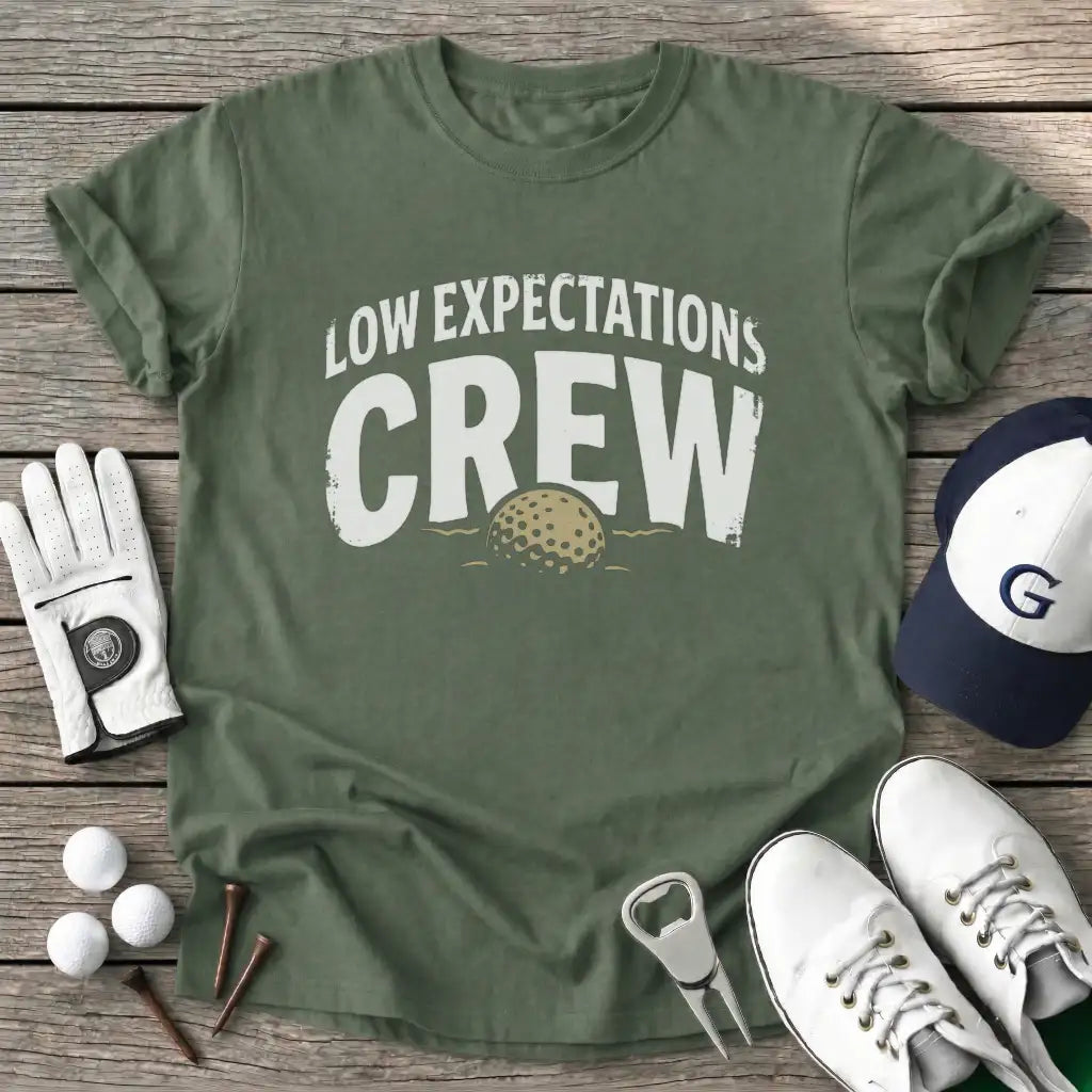 Military Green / S Low Expectations T-Shirt
