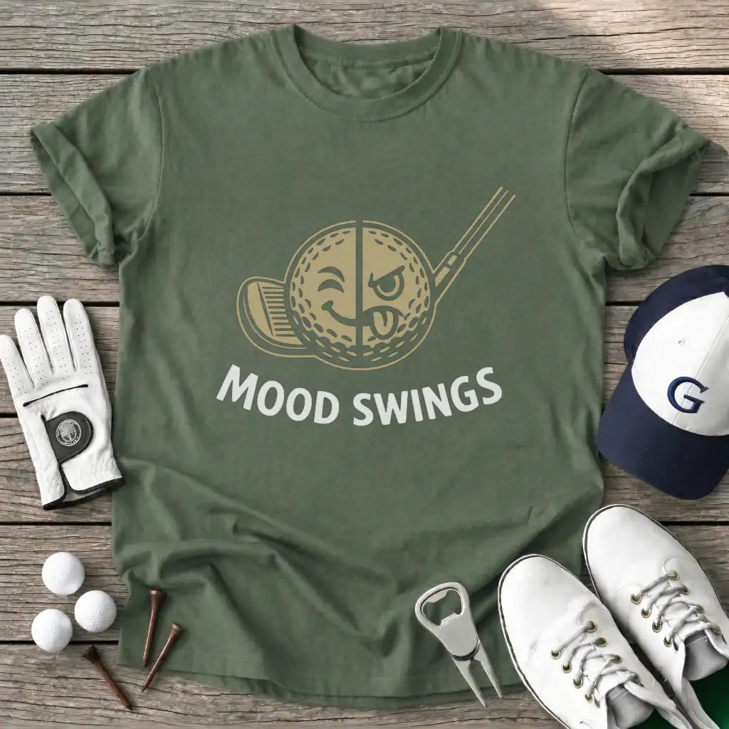 Military Green / S Mood Swings T-Shirt