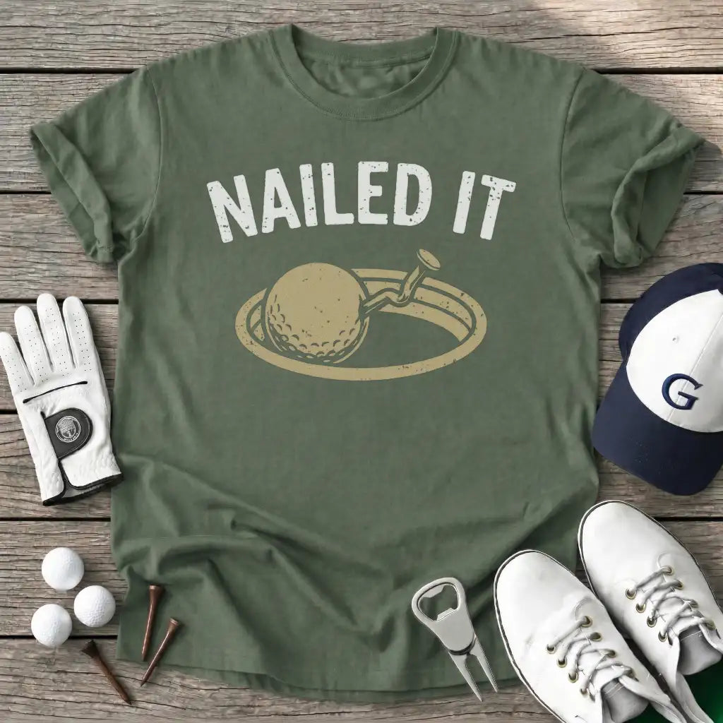 Military Green / S Nailed T-Shirt