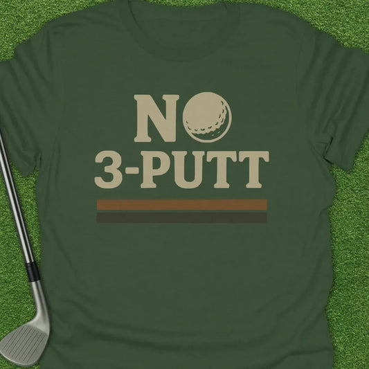 Military Green / S No 3 Putt T-Shirt