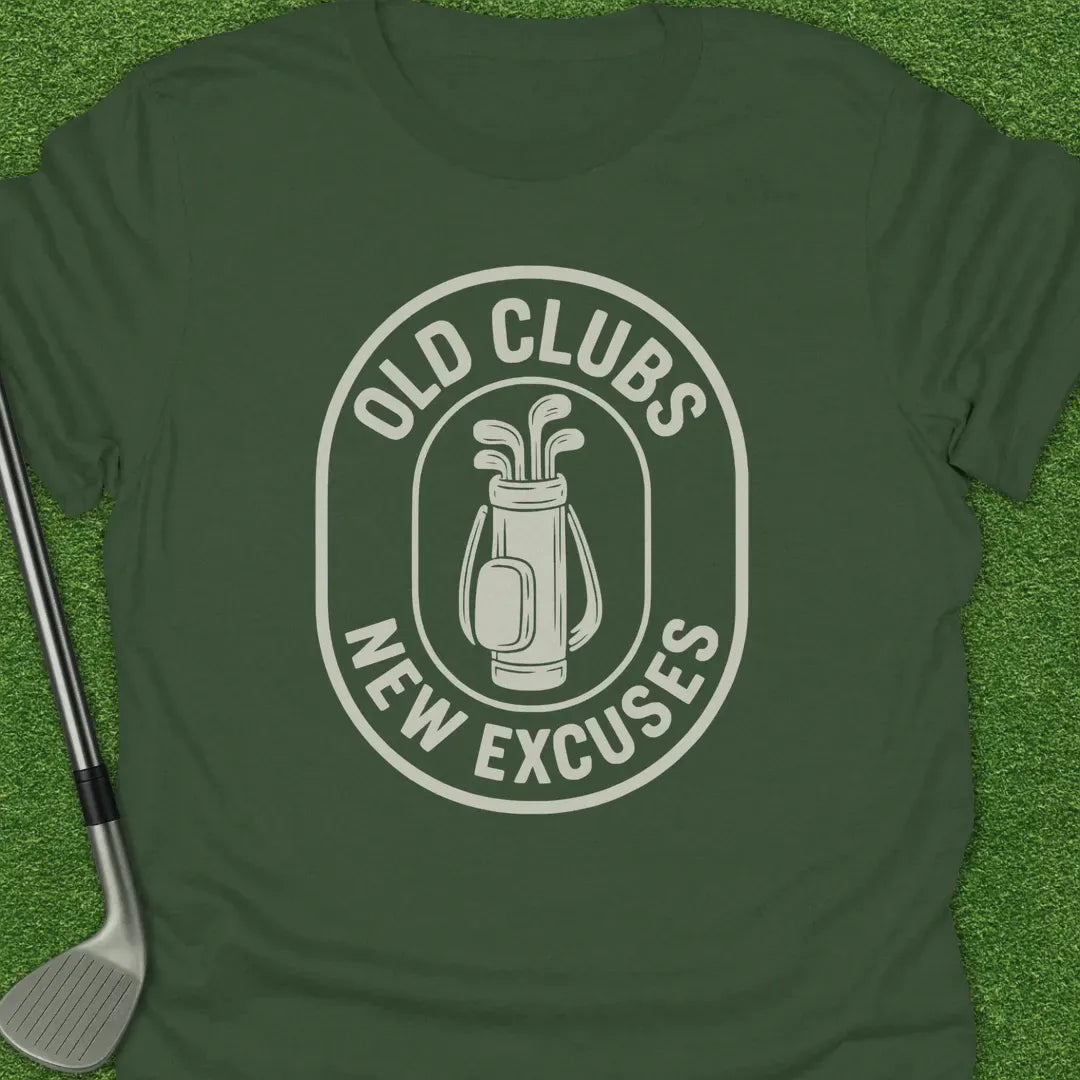 Military Green / S Old Clubs New T-Shirt