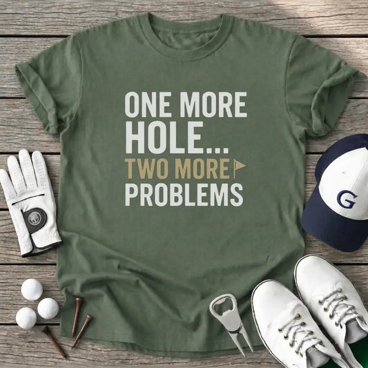 Military Green / S One More Hole Two T-Shirt