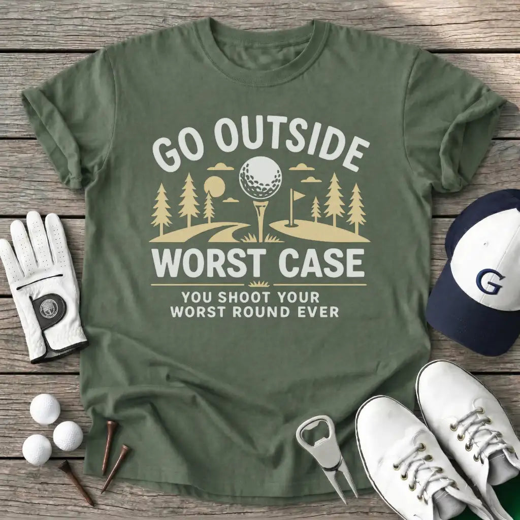 Military Green / S Outside Worst Case T-Shirt