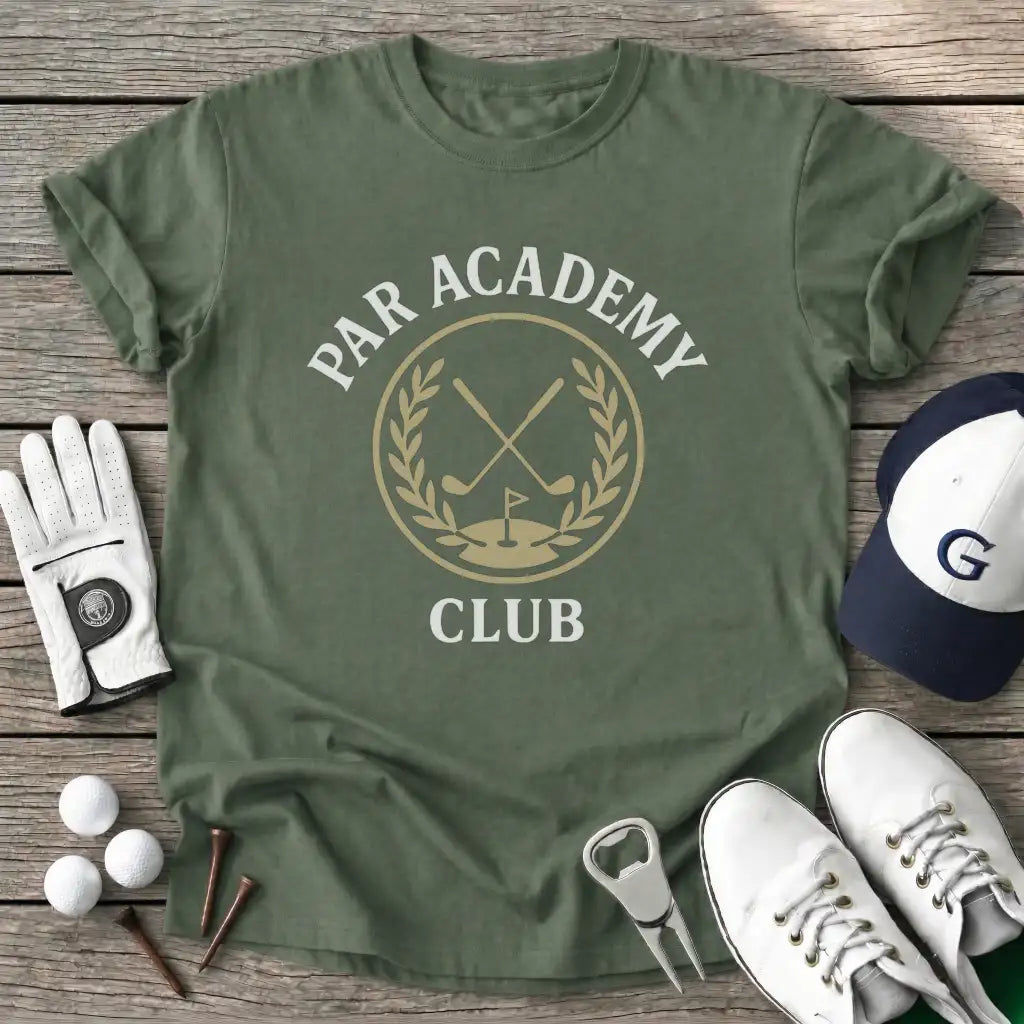Military Green / S Par Academy Club T-Shirt