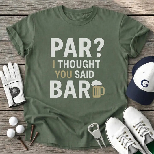 Military Green / S Par Thought You T-Shirt