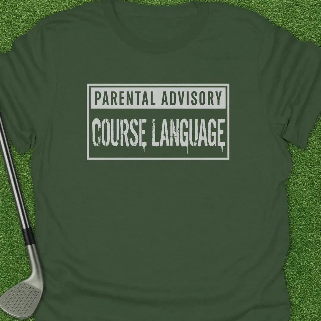 Military Green / S Parental Advisory T-Shirt