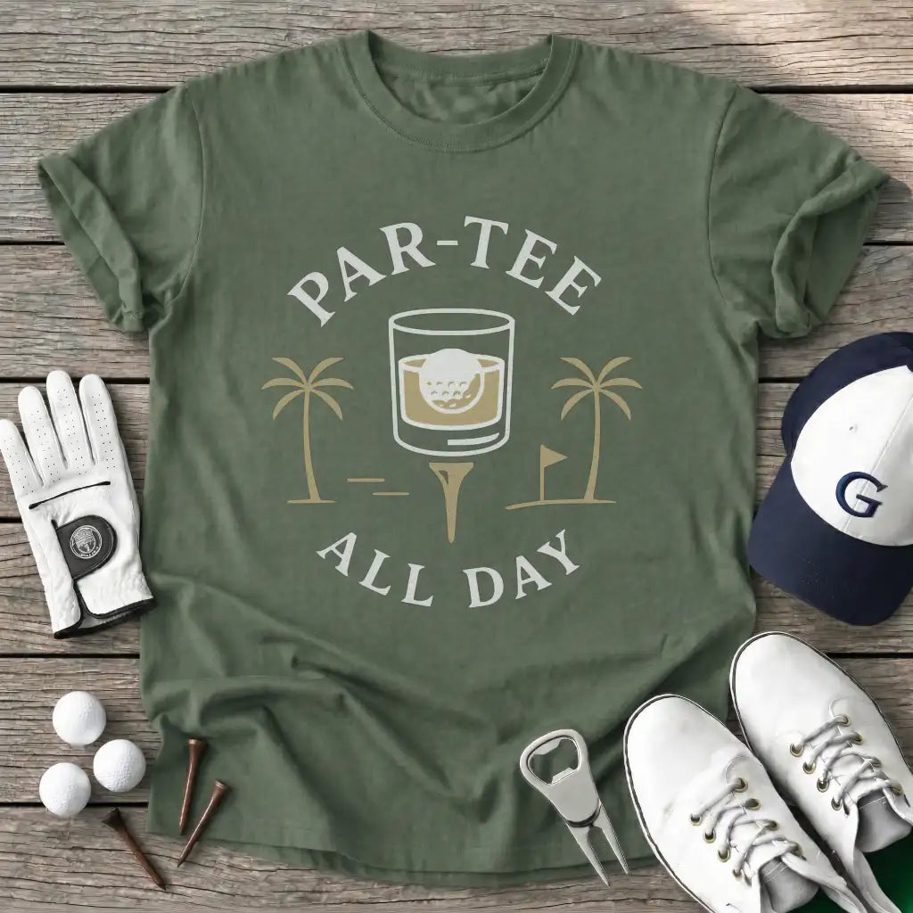 Military Green / S Partee All Day T-Shirt