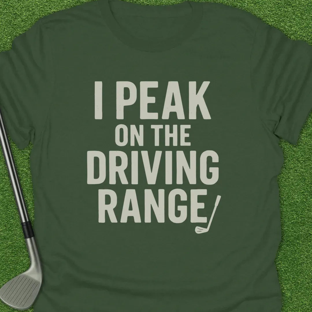 Military Green / S Peak The Driving T-Shirt