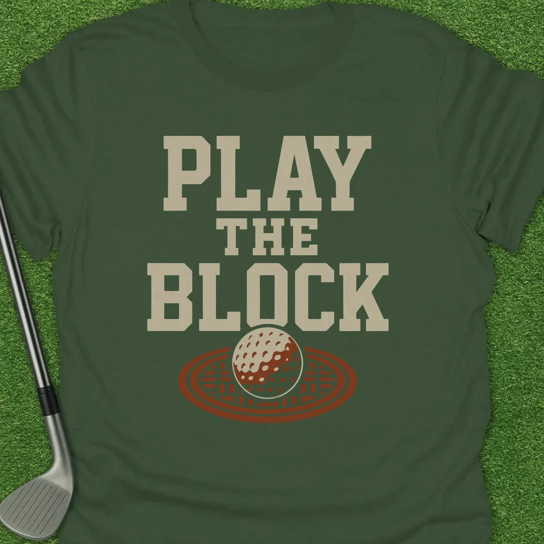 Military Green / S Play The Block T-Shirt