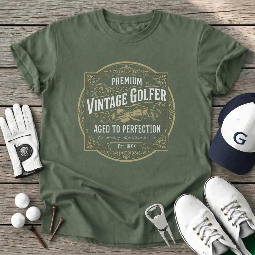 Military Green / S Premium Vintage T-Shirt