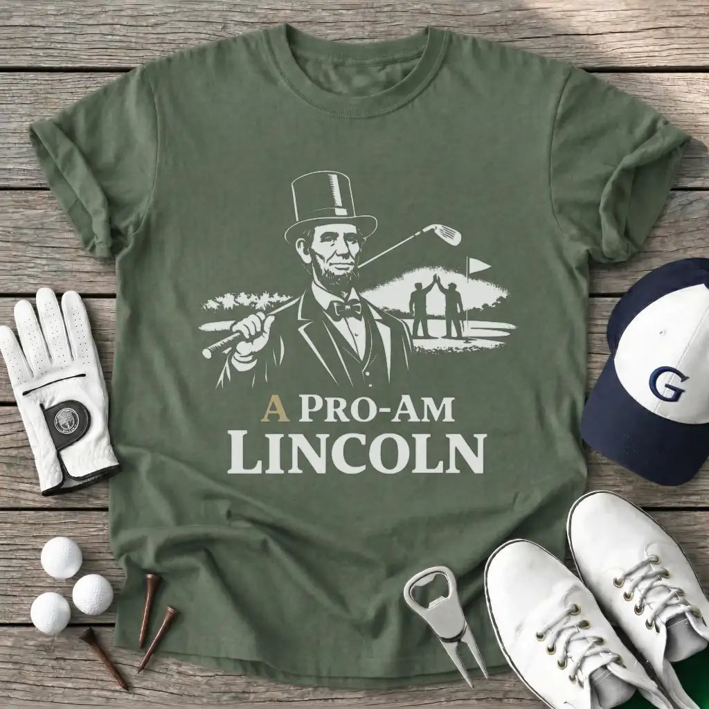 Proam Lincoln T-Shirt in Military Green