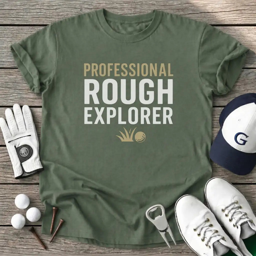 Military Green / S Professional Rough T-Shirt