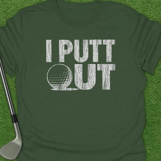 Military Green / S Putt Out T-Shirt
