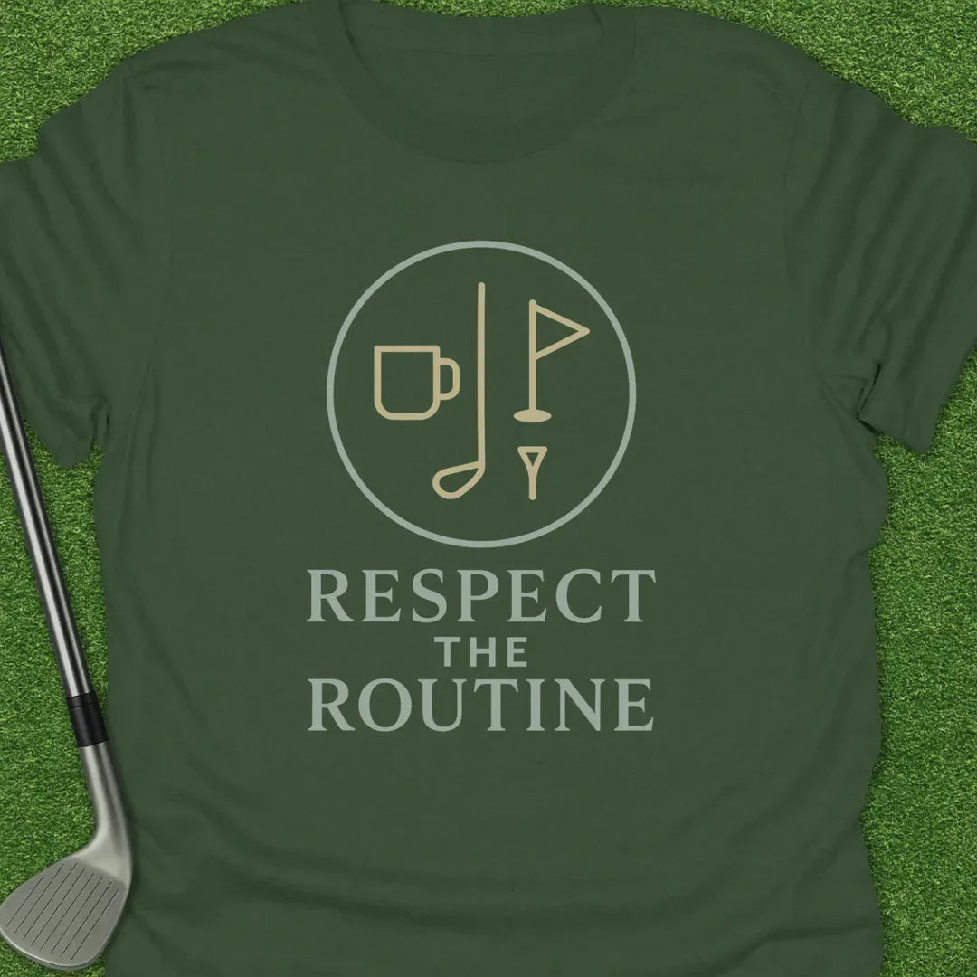 Military Green / S Respect The Routine T-Shirt