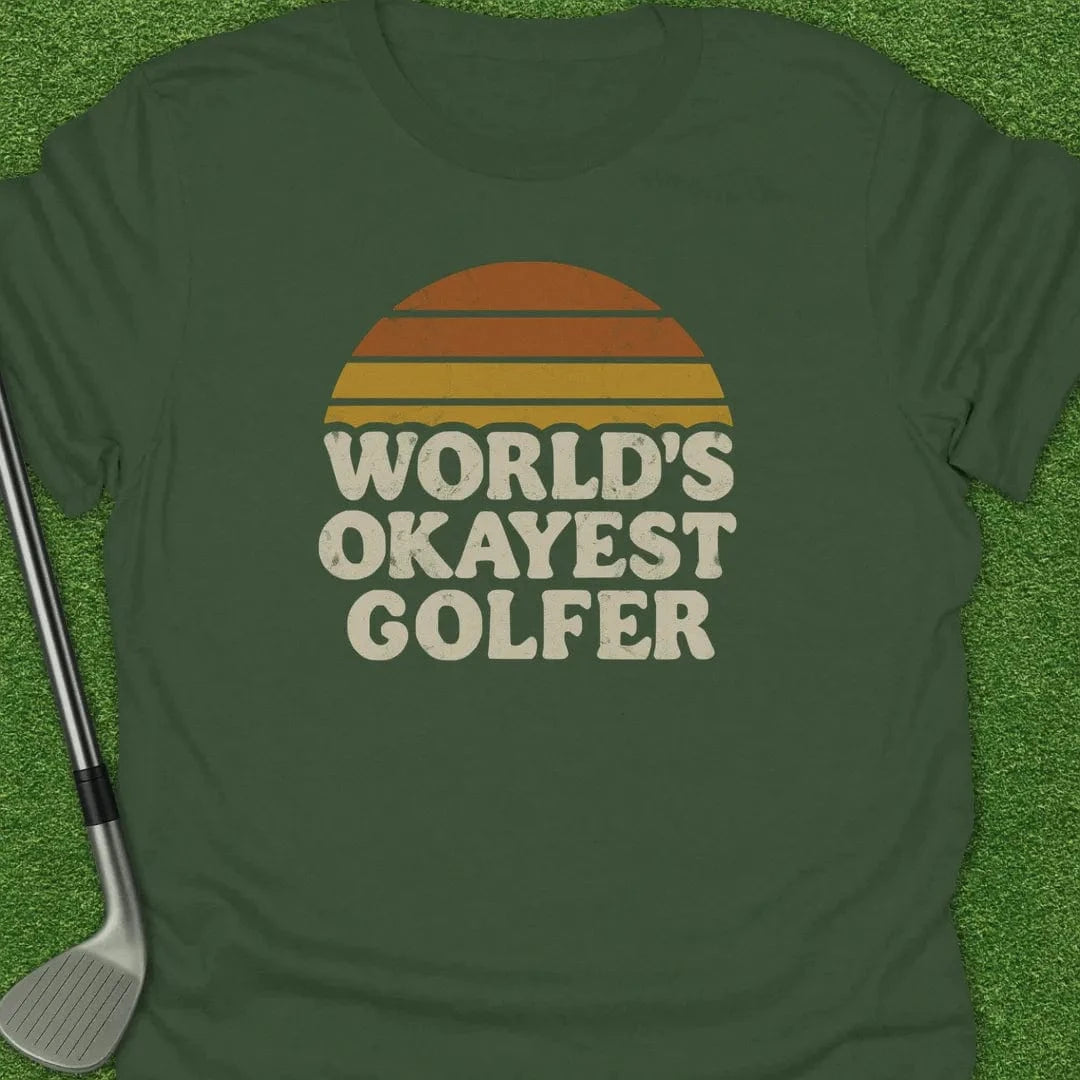 Military Green / S Retro Badge Worlds T-Shirt