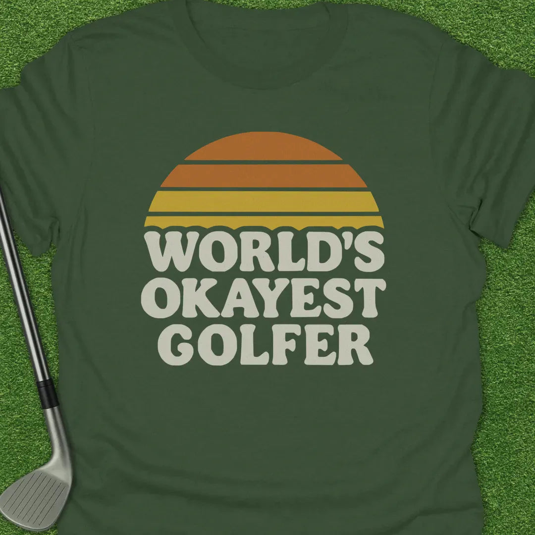 Military Green / S Retro Badge Worlds T-Shirt