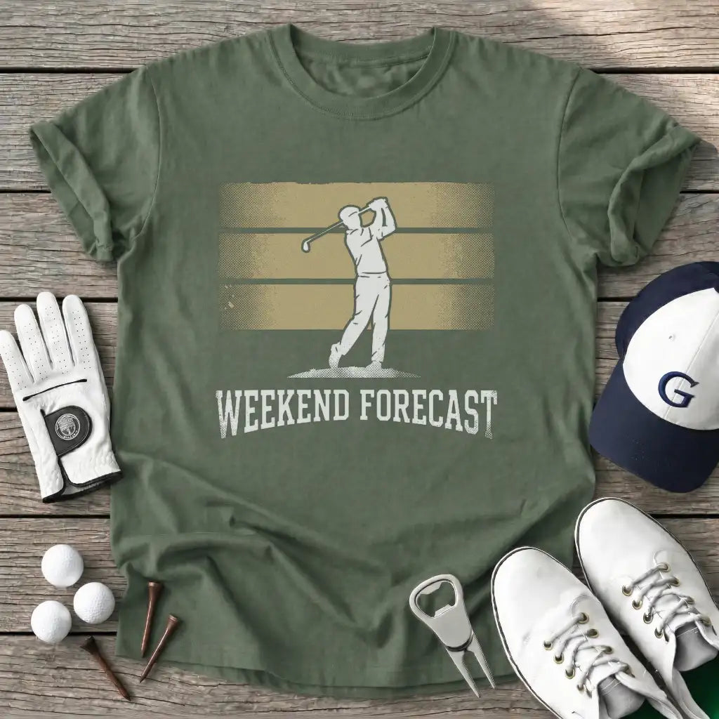 Military Green / S Retro Weekend T-Shirt