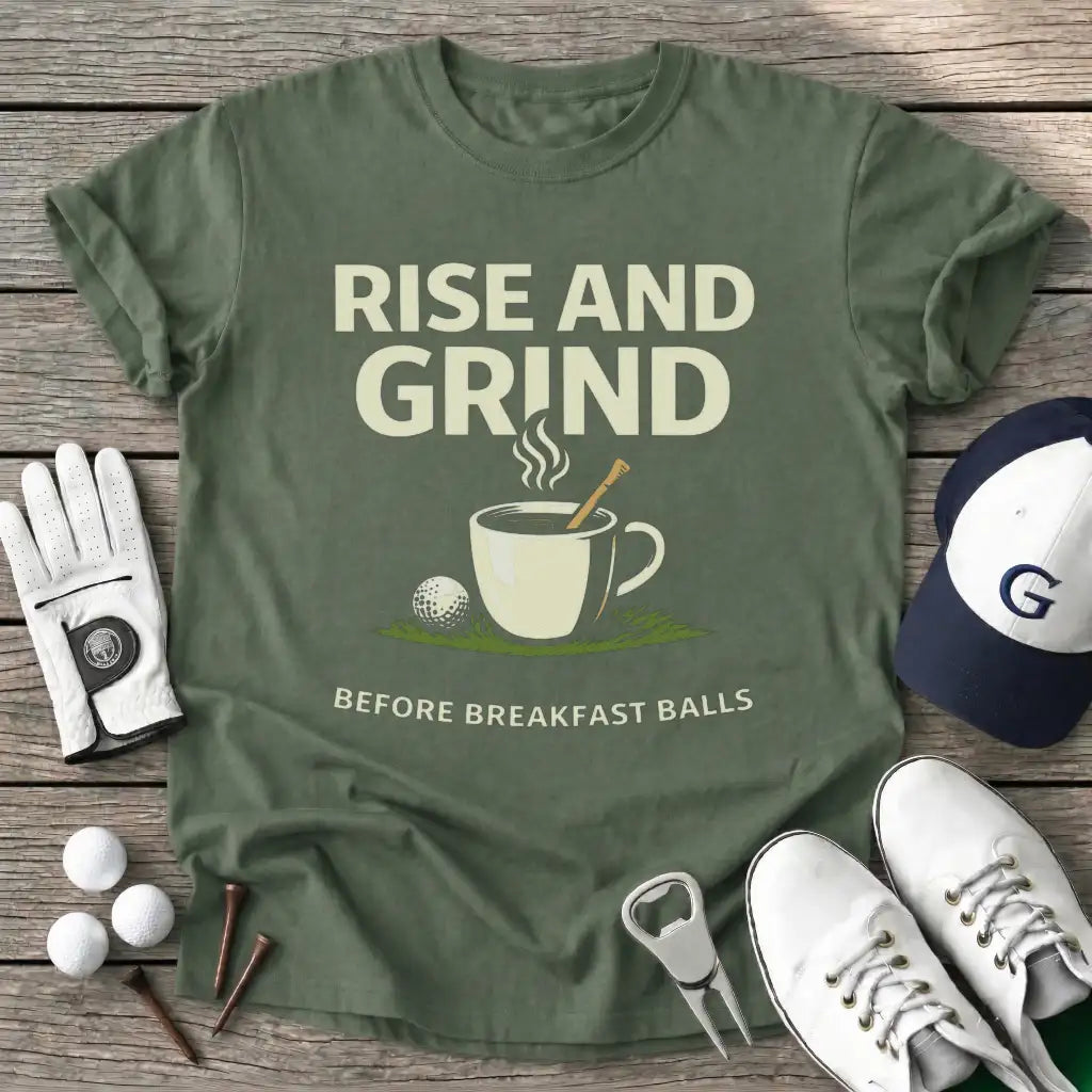 Military Green / S Rise And Grind T-Shirt