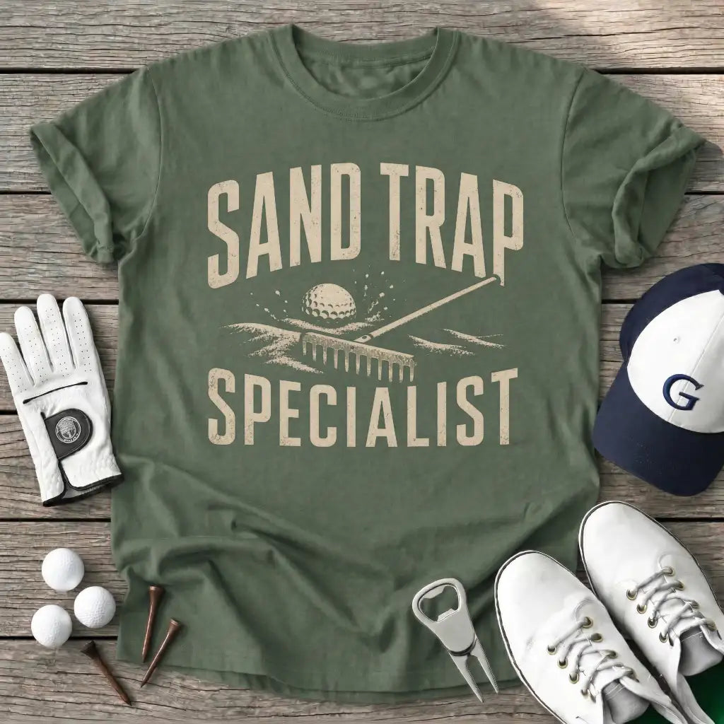 Military Green / S Sand Trap Specialist T-Shirt