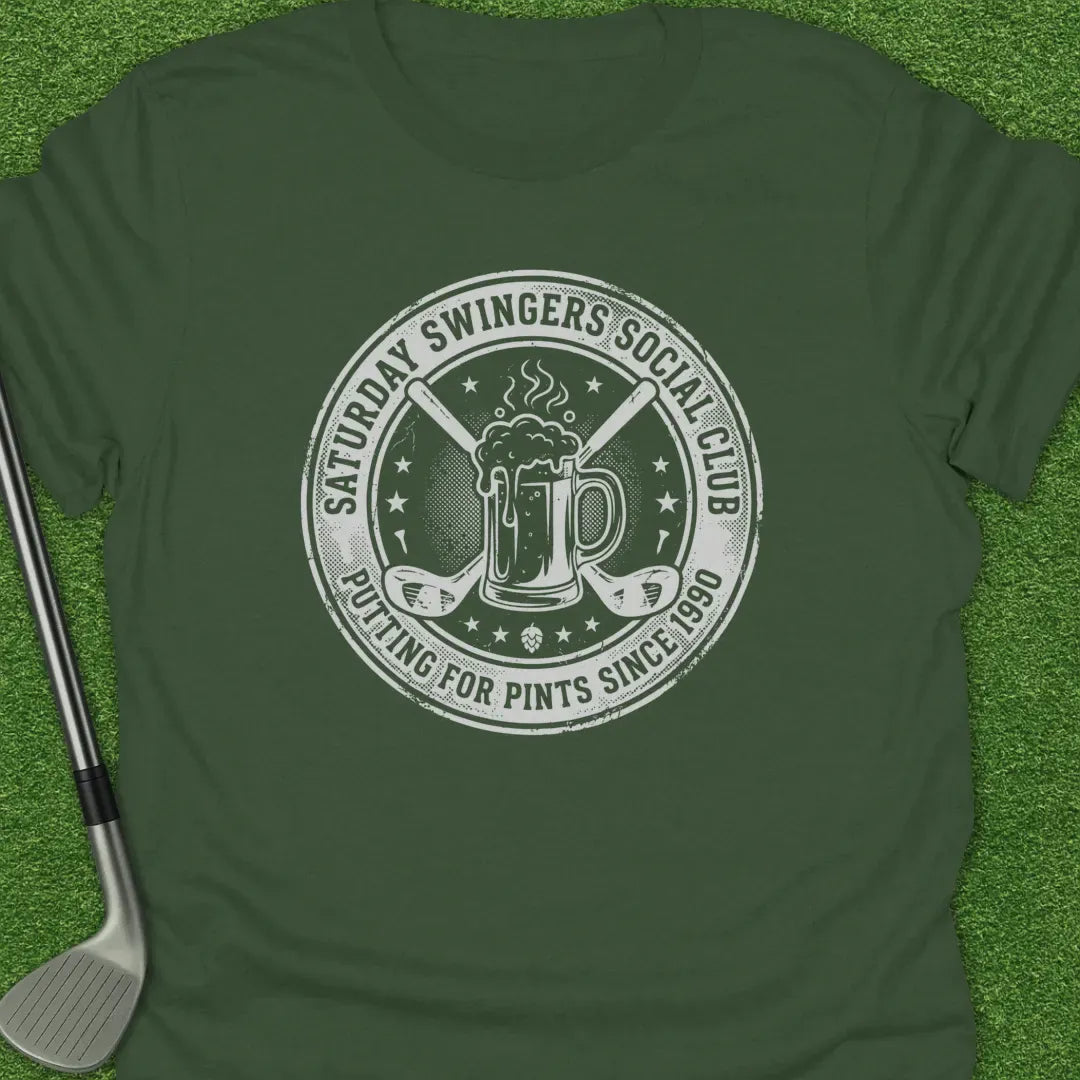 Military Green / S Saturday Swingers T-Shirt
